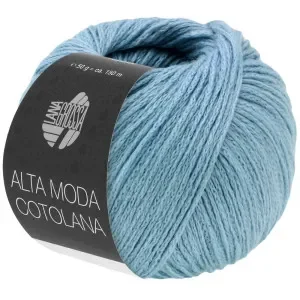 Trygg betalning Lana Grossa Alta Moda Cotolana 63 Mintblå