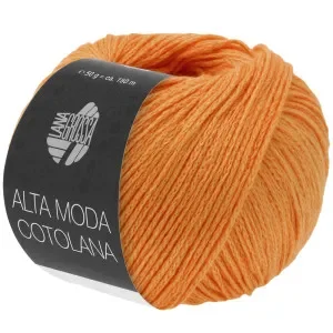 Köp nu Lana Grossa Alta Moda Cotolana 60 Gul-Orange