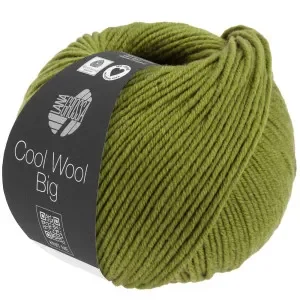 Lana Grossa Cool Wool Big Garn 1021 Majgrön Endast denna vecka