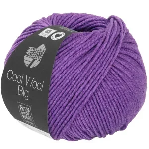 Rabatter Lana Grossa Cool Wool Big Garn 1018 Violett