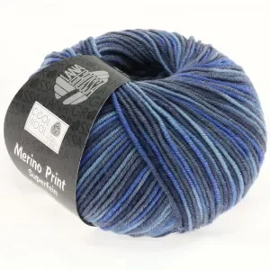 Rabatter Lana Grossa Cool Wool Print Garn 716