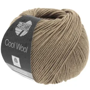 Utförsäljning Lana Grossa Cool Wool Garn 2093 Nougat