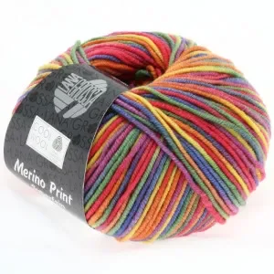 Lana Grossa Cool Wool Print Garn 703 Kundfavorit