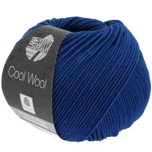 Trygg betalning Lana Grossa Cool Wool Garn 2099 Marinblå