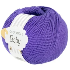 Lana Grossa Cool Wool Baby Garn 317 Violett Lägg i varukorgen