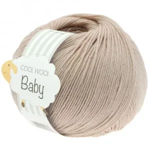 Lana Grossa Cool Wool Baby Garn 212 Beige Premium