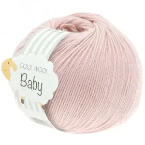 Lana Grossa Cool Wool Baby Garn 267 Ljusrosa Utförsäljning