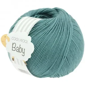 Lana Grossa Cool Wool Baby Garn 284 Mint Utförsäljning