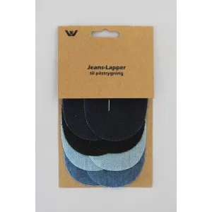 Jeans Minilappar Assorterade Blå 10,5x13,2cm – 4x2 st Reapris