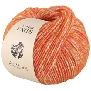 Lana Grossa Bottoni Garn 3 Orange/kräm Premium