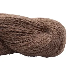 Reapris BC Garn Babyalpaca 10/2 107 Brun Melerat Ofärgad