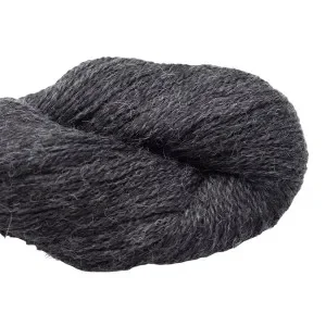 BC Garn Babyalpaca 10/2 133 Koksgrå Melerat Sista chansen