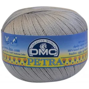 DMC Petra nr. 5 Virkgarn Unicolor 5415 Silvergrå Köp nu