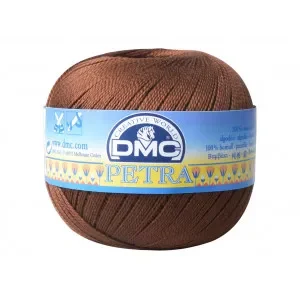 Fynd DMC Petra nr. 5 Virkgarn Unicolor 5938 Brun