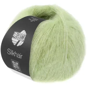 Säker betalning Lana Grossa Silkhair 211 Ljus Grön