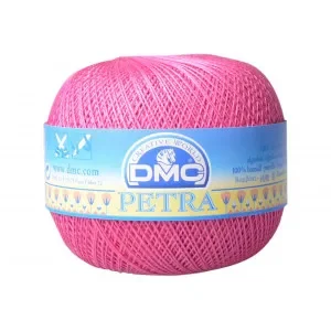 DMC Petra nr. 8 Virkgarn Unicolor 53805 Cerise Fynd