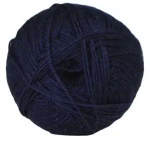 Handla nu Hjertegarn Aloe Sockwool Strumpgarn 1660 Marinblå