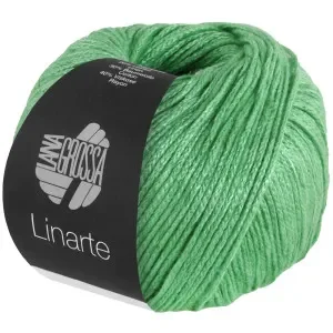 Beställ idag Lana Grossa Linarte Garn 334 Jadegrön