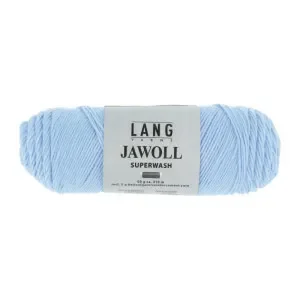 Lang Yarns Garn Jawoll 220 Ljus Blå Outlet