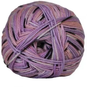 Fynd Hjertegarn Aloe Sockwool Strumpgarn 5050 Lila/Rosa
