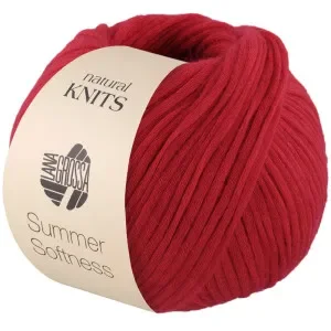 Lana Grossa Summer Softness Garn 7 Röd Trygg betalning