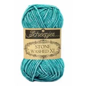 Scheepjes Stone Washed XL Garn Mix 855 Green Agate Snabb leverans