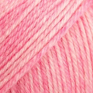 Populärt val DROPS Fiesta Garn Print 32 Jordgubbsglass