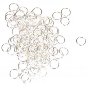 Endast denna vecka Infinity Hearts O-ring Silver 5x0,7mm – 100 st.