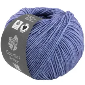Lana Grossa Cool Wool Vintage 7378 Ljus Blå Säker betalning