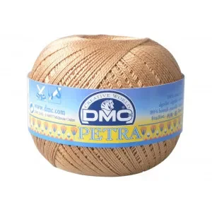 Endast idag DMC Petra nr. 5 Virkgarn Unicolor 53045 Beige