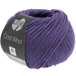 Beställ idag Lana Grossa Cool Wool Garn 2100 Röd-Violett