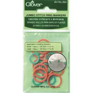 Expressleverans Clover Markeringsringar Extra stora 20 st.