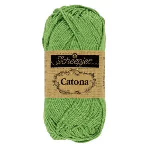 Fynd Scheepjes Catona Garn 412 Skog Grön – 25g