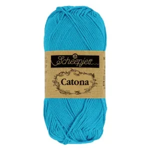 Scheepjes Catona Garn 146 Vibrant Blå – 25g Köp nu