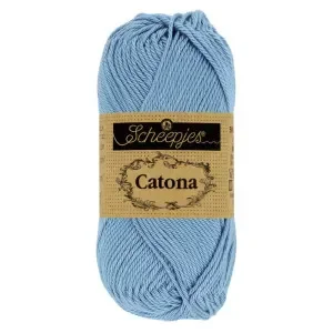Scheepjes Catona Garn 247 Blå Fugl – 25g Sänkt pris