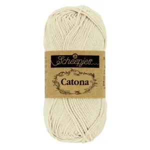 Fynd Scheepjes Catona Garn 505 Lin – 25g