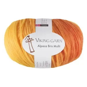 Viking Garn Alpaca Bris Multi 342 Sista chansen