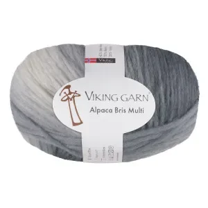 Lågt pris Viking Garn Alpaca Bris Multi 314