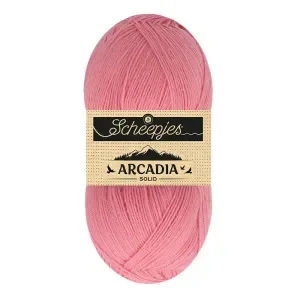 Premium Scheepjes Arcadia Solid Garn 806 Korall