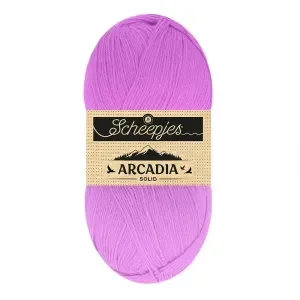 Handla nu Scheepjes Arcadia Solid Garn 813 Lavendel