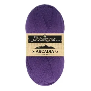 Scheepjes Arcadia Solid Garn 811 Nocturne risnedsättning