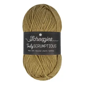Scheepjes Truly Scrumptious Garn 327 Citron- och vallmofrökaka risnedsättning