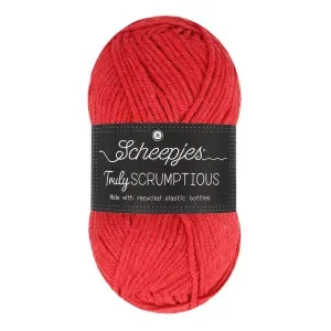 Sista chansen Scheepjes Truly Scrumptious Garn 381 Goji Berry Smoothie