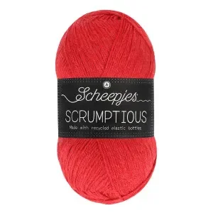 Scheepjes Scrumptious Garn 381 Goji Berry Smoothie Expressleverans