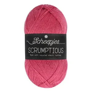 Handla nu Scheepjes Scrumptious Garn 382 Röd Fruktsylt