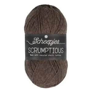Scheepjes Scrumptious Garn 304 Choklad Ganache Billigare