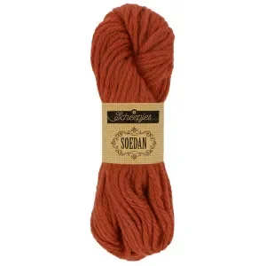 Premium Scheepjes Soedan Garn 1367 Bränd Orange