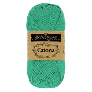 Scheepjes Catona Garn 514 Jade – 10g Snabb frakt