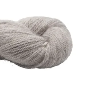 BC Garn Babyalpaca 10/2 101 Silver Ofärgad Kampanjpris