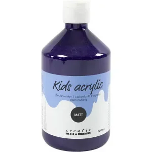 Akrylfärg Matt, violet, 500 ml/ 1 flaska Begränsat erbjudande